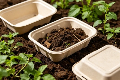 Embalagem compostável: como a celulose moldada atende aos padrões de composta...