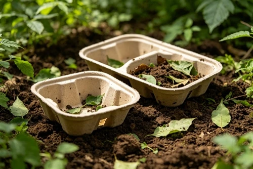 Os benefícios ambientais das embalagens de celulose moldada biodegradável