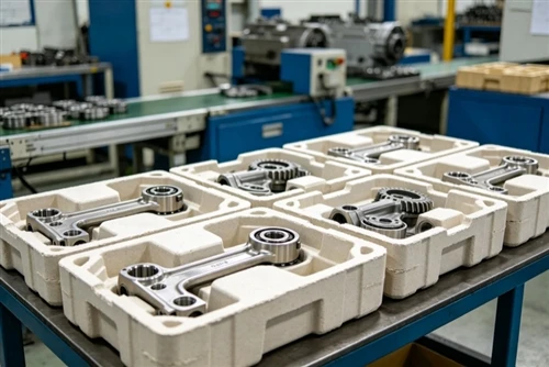 Como as embalagens de celulose moldada protegem componentes industriais pesad...